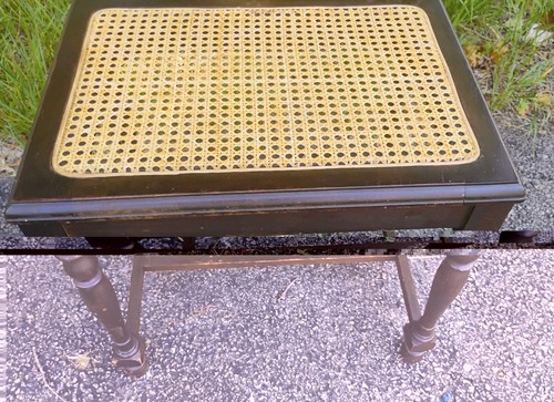 Antica panca per pianoforte
