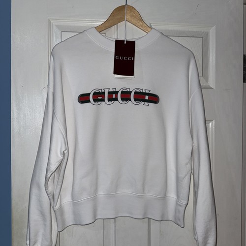 Felpa gucci cotone stampato - felpa,