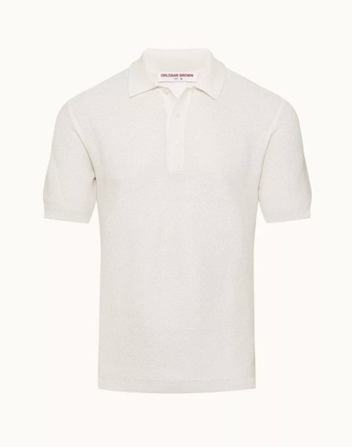 Polo orlebar marrone maranon - polo,
