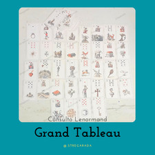 Consulto di Cartomanzia approfondita + temi specifici. Tecnica Grand Tableau 