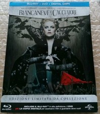 Biancaneve e il Cacciatore Bluray ITA+DVD+DCopy ITA Steelbook Cult Prima stampa 