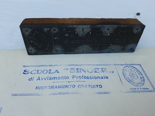Timbro anni scuola singer - anni,