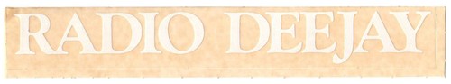 Stickers radio deejay adesivo - stickers,