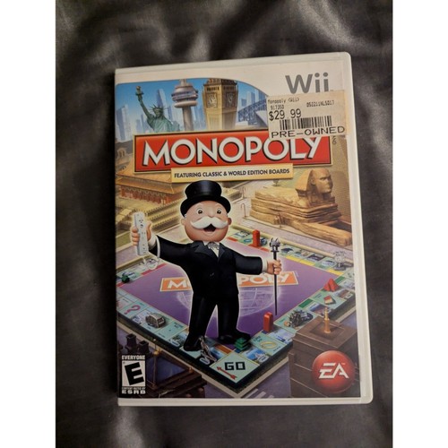 Monopoly wii classic world - (classic,