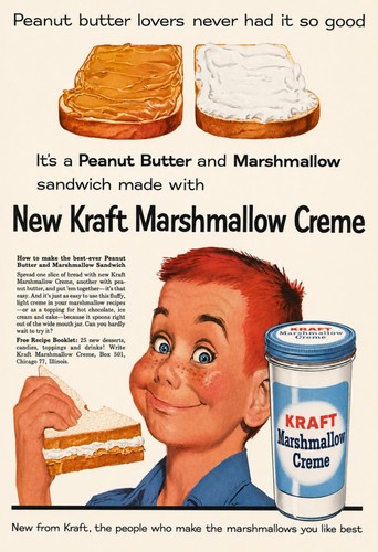 Pubblicità kraft marshmallow - pubblicità,