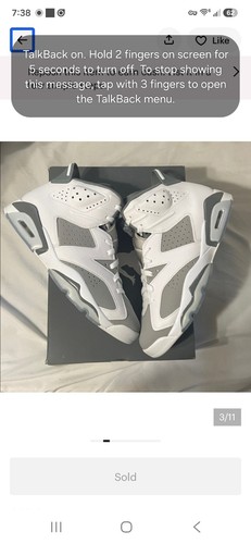 Taglia jordan 6 - -, retro