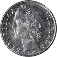 [#933579] Moneta, Italia, 100