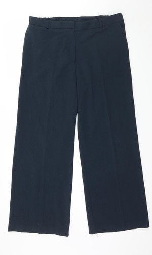 Pantalone donna blu misto