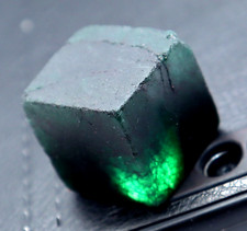 132 CT Naturale Colombiano Certificato Verde Gemma Smeraldo Grande Misura Cubo
