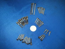 BMW G650 X Moto Xmoto VITI CARTER MOTORE ESTERNI ENGINE COVER VARIOUS SCREWS 