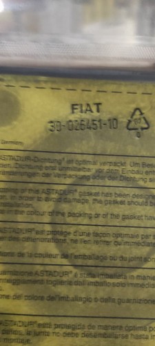 Guarnizione testata fiat - guarnizione,