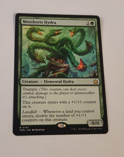 Mtg mossborn hydra - hydra, (fdn-0107)