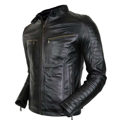 Giacca biker uomo - , in