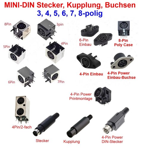 Mini giunto din presa - din,,