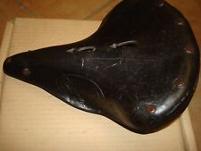 Sella cuoio GANNA, biciclette epoca, riccioli (Milano Extra), biciclette epoca