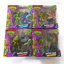 Tortues Ninja Mutant Mayhem Battle Pack Tortugas Turtles TMNT Walmart Exclusive
