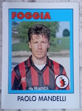 Figurina Calcioflash 1993 93 1992-93 Paolo Mandelli Foggia n 105