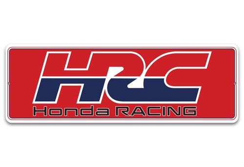 Insegna metallo honda hrc - insegna,