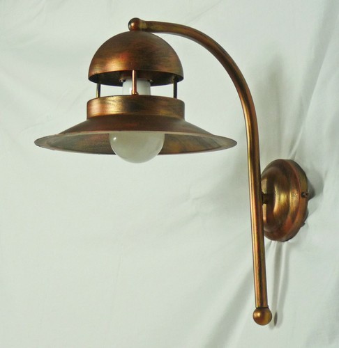 Lampada parete oro - parete, in