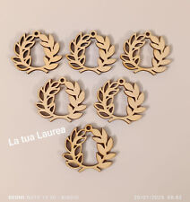 Corona alloro Laurea in legno