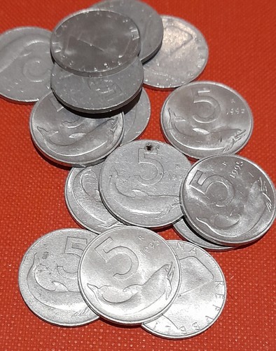 Monete 20 lire - monete, 5
