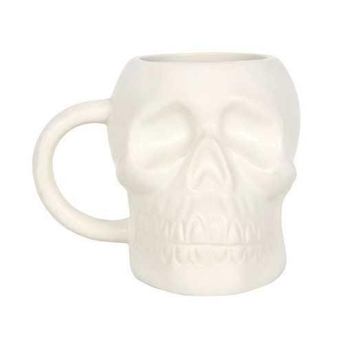 Tazza zuppa caffè teschio - zuppa,