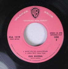 Pop 45 Gus Binova - Where Are