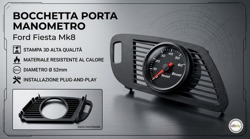 Bocchetta porta manometro - porta,