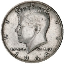 Mezzo dollaro 1964 (D), USA
