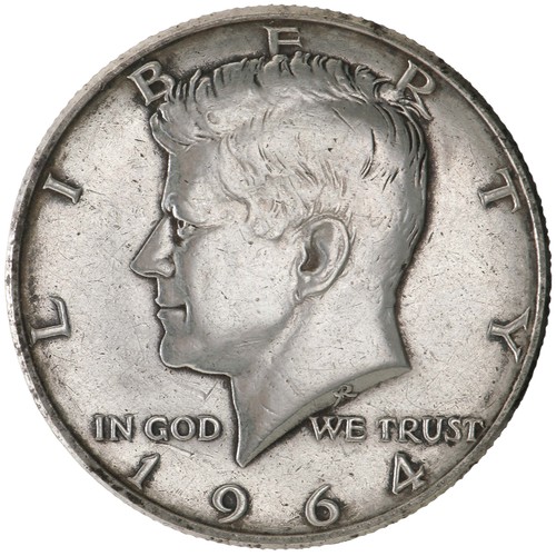 Mezzo dollaro 1964 usa - dollaro,