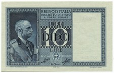 10 LIRE BIGLIETTO DI STATO