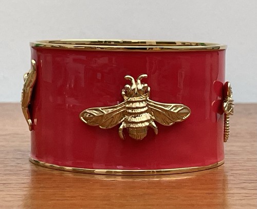 Bracciale largo firmato monet - bracciale,