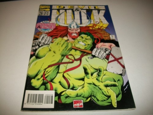 Devil hulk uomini dei - hulk, n.28.uomini