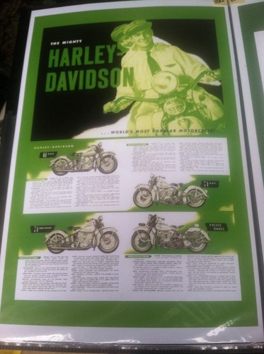Stampa moto harley davidson - moto,