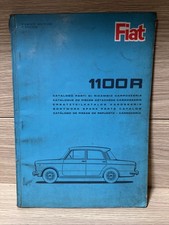 Fiat 1100r Catalogo Ricambi