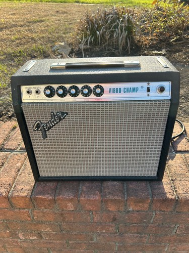 Fender vibro champ silverface - fender,