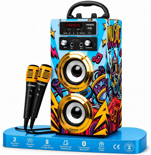 Trendix karaoke per bambini - -,