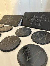 Sottobicchieri e lastra in