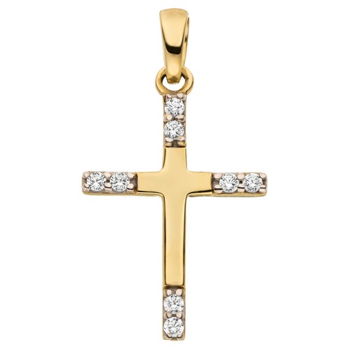 Pendente croce 333 oro - croce,