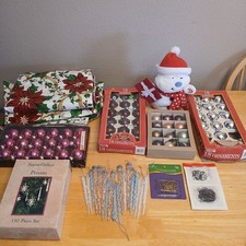 Lotto decorazioni natalizie -