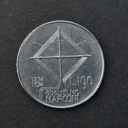 100 lire - (100, telegrafo)