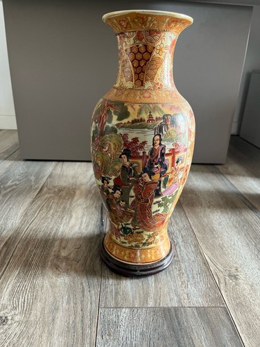 Vaso cinese satsuma - satsuma, royal