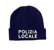 BERRETTO ZUCCOTTO POLIZIA LOCALE RICAMATO