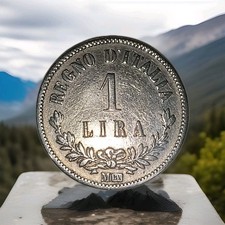 1 Lira 1863 Valore 