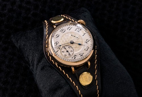 Orologio elgin trench 1913 - elgin,