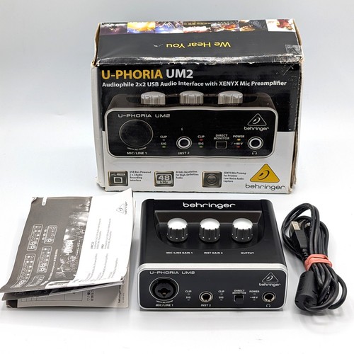 Behringer phoria um2 2x2 - u-phoria,