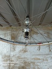 RUOTA POSTERIORE VINTAGE x TUBOLARE ° CAMPAGNOLO RECORD-MAVIC ° 6/7 Vel. EROICA