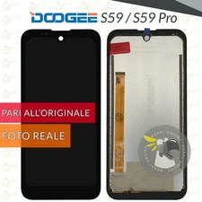 DISPLAY DOOGEE S59 / S59 PRO SCHERMO LCD + VETRO TOUCH SCREEN PARI A ORIGINALE