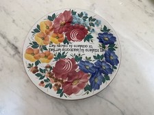 Piatto anni 30 ceramica