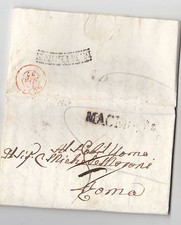 T334-STATO PONTIFICIO-MARCHE-PREF.MONTEMILONE/ROMA